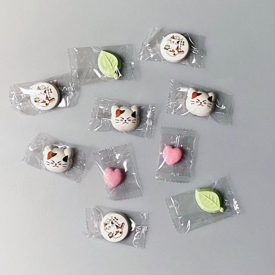 ラムネ 駄菓子（10個入り×1袋) ねこ 猫 肉球 みたらしちゃん お菓子