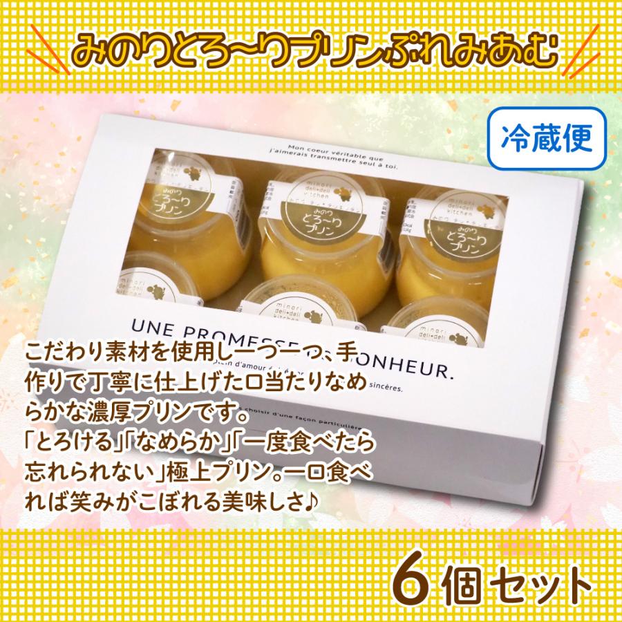 道の駅 みのりの郷東金オリジナルプリン みのりとろ〜りプリンぷれみあむ　6個セット | 