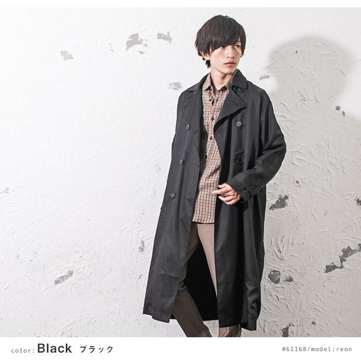 トレンチコート メンズ オーバーサイズ トレンチ コート ビッグサイズ ロングコート ロング丈 コート 秋服 秋 冬服 秋冬 送料無料 Minority Yahoo 店 通販 Yahoo ショッピング