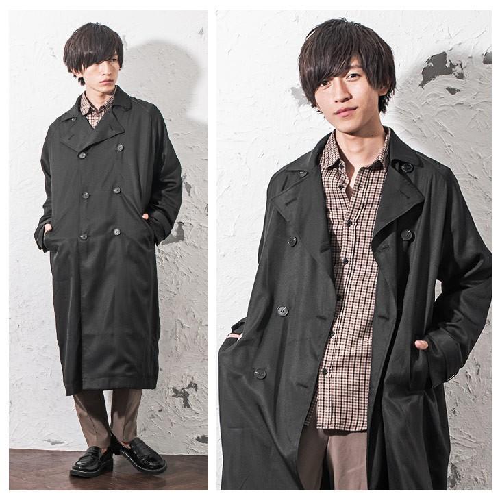 3 14 日 はポイント5倍 トレンチコート メンズ オーバーサイズ トレンチ コート ビッグサイズ ロングコート ロング丈 コート 送料無料 Minority Yahoo 店 通販 Yahoo ショッピング