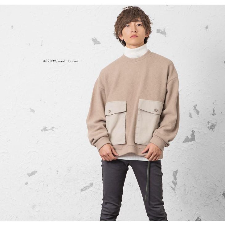 トレーナー メンズ ビッグtシャツ メンズ ロンt オーバーサイズ トレーナー ビッグシルエット ビッグポケット 起毛 大きいサイズ 秋服 秋 冬服 秋冬 692 Minority Yahoo 店 通販 Yahoo ショッピング