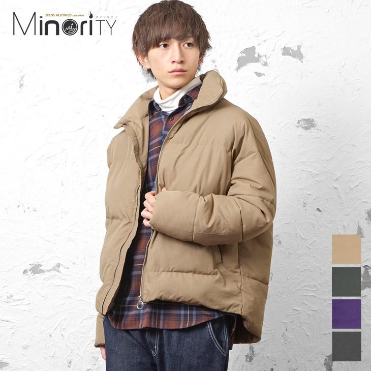 中綿 ジャケット メンズ 中綿 ブルゾン ビッグシルエット ショート ジャケット オーバーサイズ 中綿入り 大きいサイズ 韓国 ファッション 秋服 秋 冬服 秋冬 Minority Yahoo 店 通販 Yahoo ショッピング