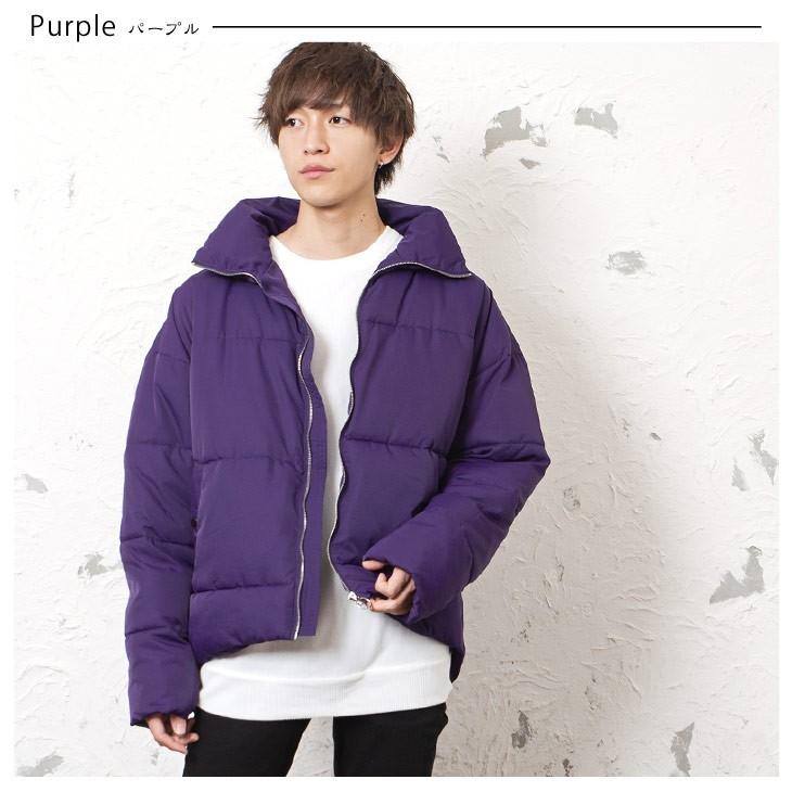 中綿 ジャケット メンズ 中綿 ブルゾン ビッグシルエット ショート ジャケット オーバーサイズ 中綿入り 大きいサイズ 韓国 ファッション 秋服 秋 冬服 秋冬 Minority Yahoo 店 通販 Yahoo ショッピング