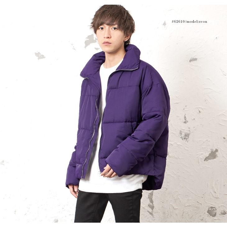 中綿 ジャケット メンズ 中綿 ブルゾン ビッグシルエット ショート ジャケット オーバーサイズ 中綿入り 大きいサイズ 韓国 ファッション 秋服 秋 冬服 秋冬 Minority Yahoo 店 通販 Yahoo ショッピング