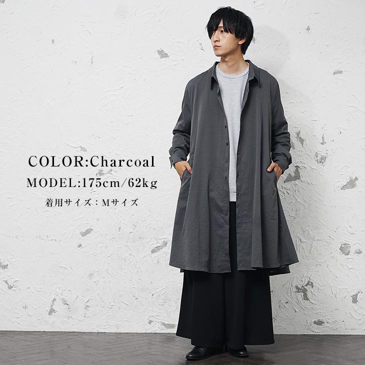 MinoriTY（マイノリティ） オーバーサイズ シャツ 長袖 メンズ ロング