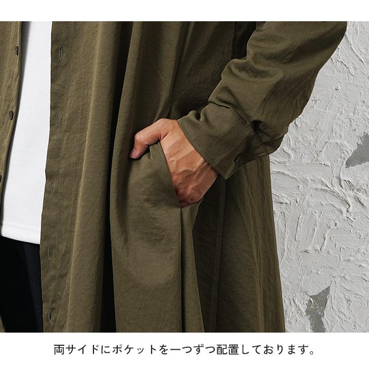 MinoriTY（マイノリティ） オーバーサイズ シャツ 長袖 メンズ ロング