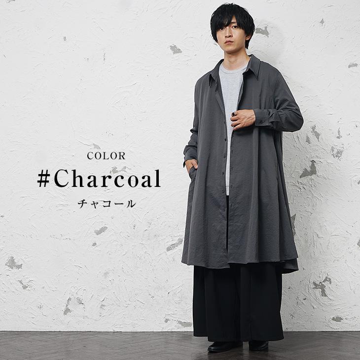 MinoriTY（マイノリティ） オーバーサイズ シャツ 長袖 メンズ ロング