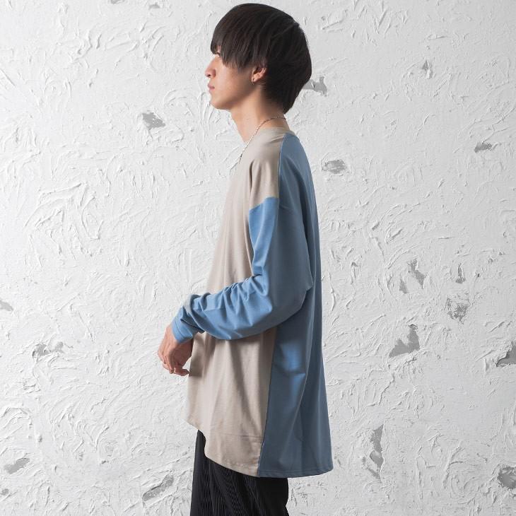 ビッグtシャツ メンズ ビッグシルエット ロンt アシンメトリー Tシャツ 長袖 オーバーサイズ Tシャツ 大きいサイズ 秋服 秋 冬服 秋冬 Minority Yahoo 店 通販 Yahoo ショッピング