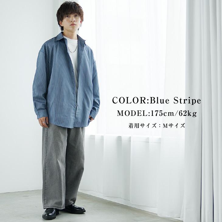MinoriTY シャツ メンズ 長袖シャツ オーバーサイズ ビッグ MinoriTY シャツ メンズ 長袖シャツ オーバーサイズ ビッグ