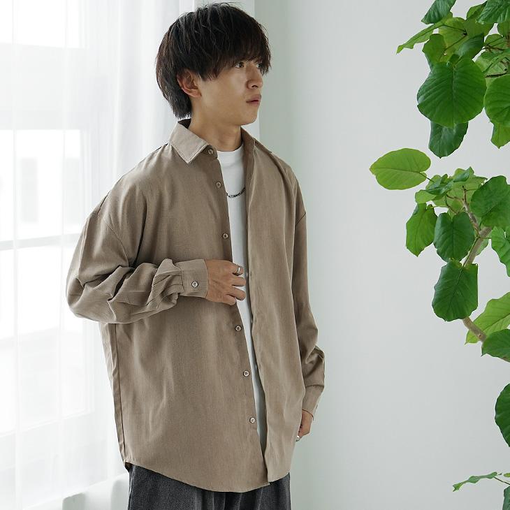 MinoriTY 【2点購入で10%オフ】 シャツ メンズ 長袖シャツ MinoriTY 【2点購入で10%オフ】 シャツ メンズ 長袖シャツ