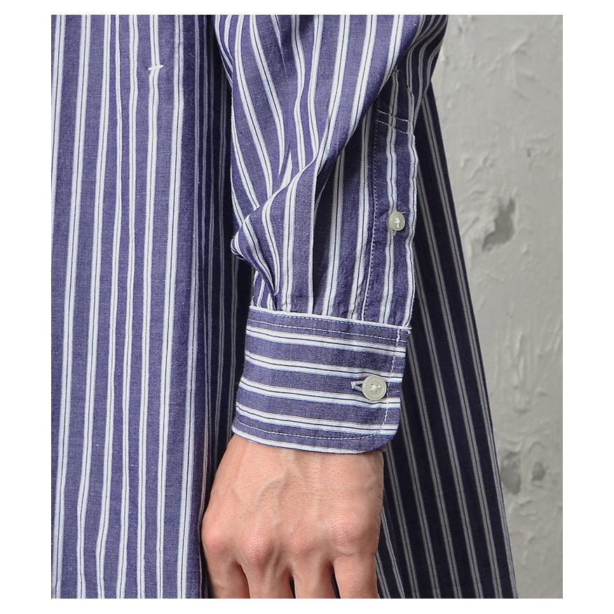 長袖シャツ メンズ シャツ メンズ 長袖 羽織り メンズ ストライプ シャツ メンズ 白シャツ メンズ ロング丈シャツ メンズ 春 春服 秋 秋服 Minority Yahoo 店 通販 Yahoo ショッピング