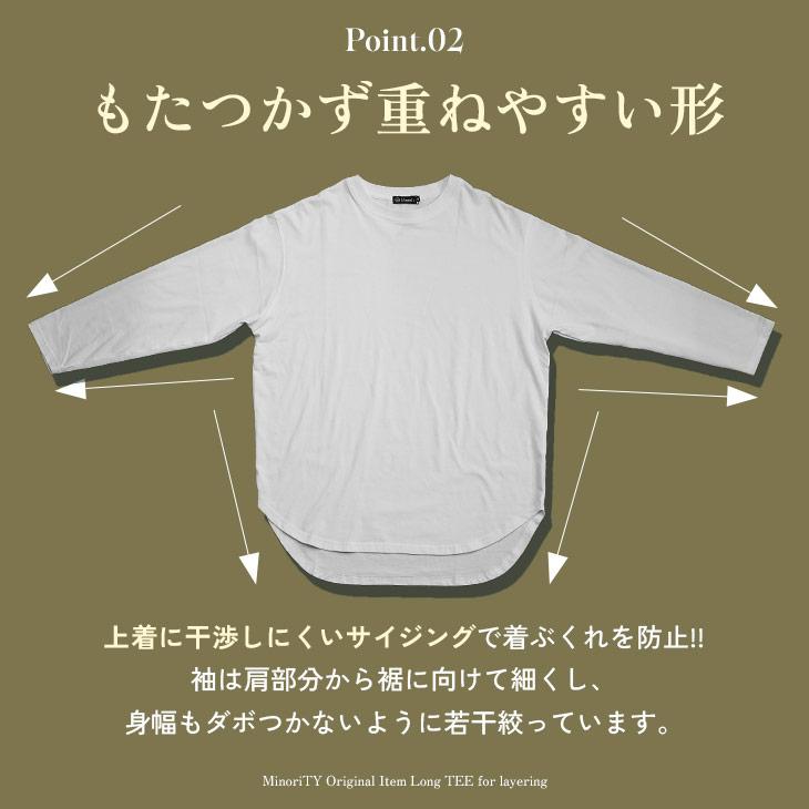 MinoriTY（マイノリティ） 【送料無料】 オーバーサイズ ロンt メンズ