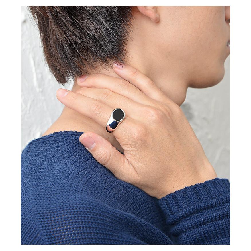 指輪 メンズ おしゃれ 指輪 メンズ シンプル リング ファインスチール 金属アレルギー対応 オニキス 指輪 天然石 リング シルバーリング 19号 Minority Yahoo 店 通販 Yahoo ショッピング