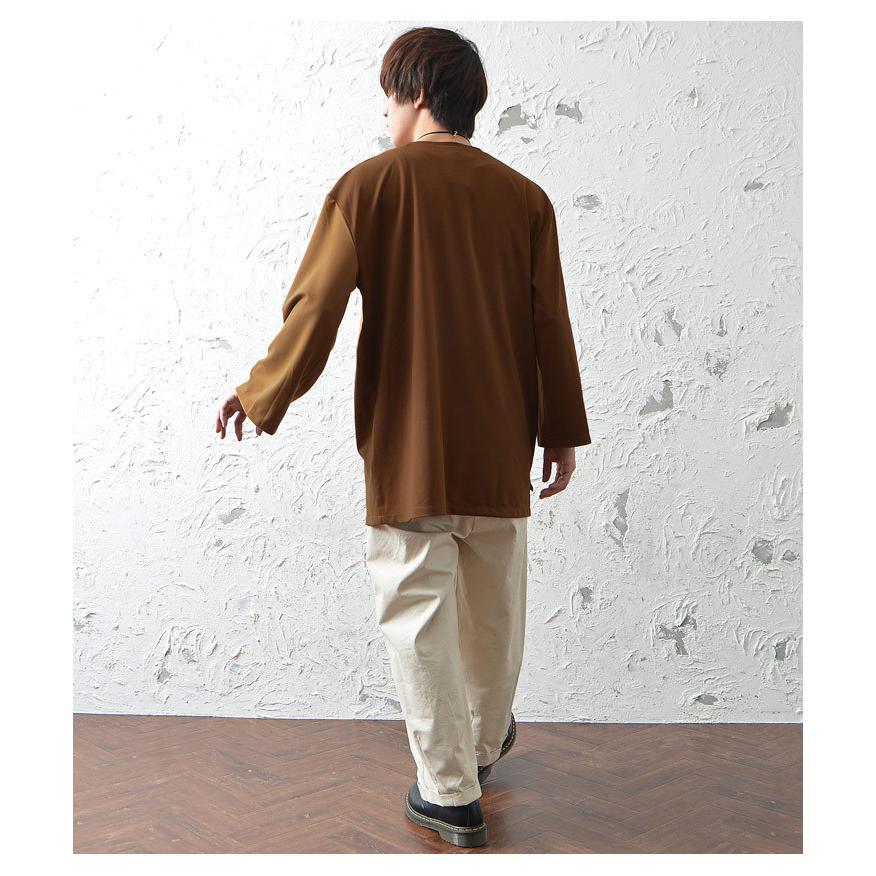 ビッグtシャツ メンズ Tシャツ メンズ 長袖 長袖tシャツ メンズ ロンt メンズ 切り替えトップス オーバーサイズ メンズ ビッグシルエット 秋 秋服 冬服 秋冬 Minority Yahoo 店 通販 Yahoo ショッピング