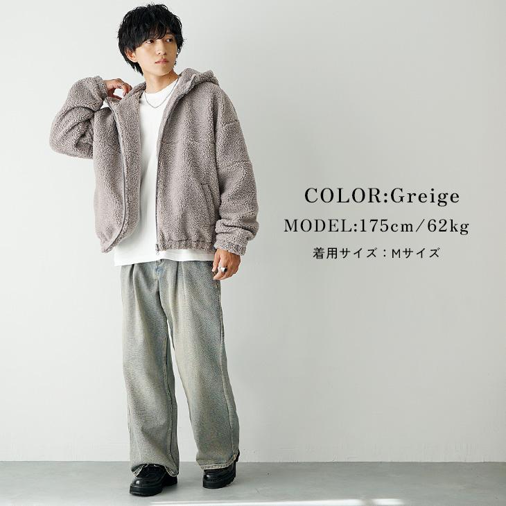 MinoriTY（マイノリティ） ボアジャケット メンズ もこもこ ボア