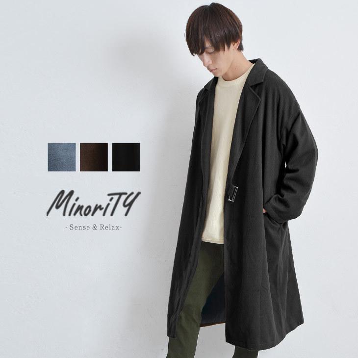 MinoriTY オーバーサイズ ロングコート メンズ 膝下 ライト MinoriTY オーバーサイズ ロングコート メンズ 膝下 ライト