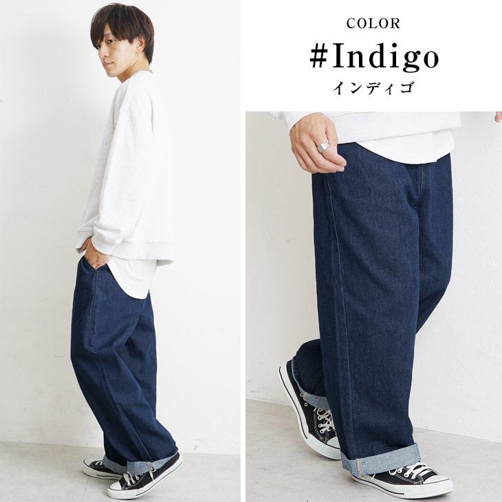 ジーンズ メンズ ワイドパンツ メンズ 白パン メンズ デニムパンツ メンズ ロールアップパンツ メンズ バギーパンツ メンズ 大きいサイズ 秋服 メンズ Minority Yahoo 店 通販 Yahoo ショッピング