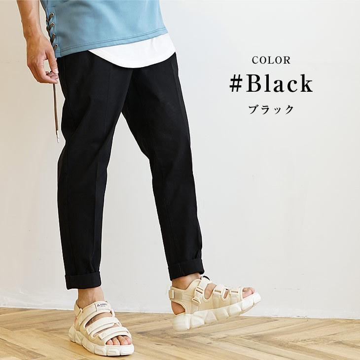 チノパン メンズ 夏 アンクルパンツ メンズ 夏 チノパンツ メンズ スリム クロップドパンツ メンズ  ロールアップパンツ メンズ スリムパンツ メンズ 夏服