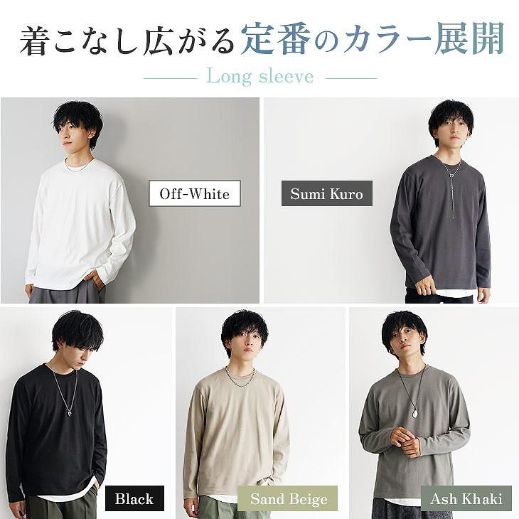 MinoriTY（マイノリティ） tシャツ メンズ 長袖 厚手 無地 透けにくい