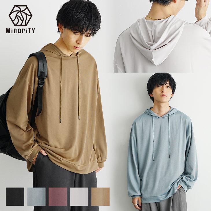 MinoriTY（マイノリティ） オーバーサイズ パーカー メンズ 長袖