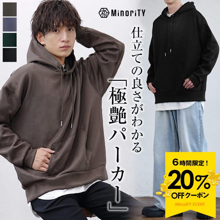 MinoriTY（マイノリティ） オーバーサイズ パーカー メンズ カジュアル