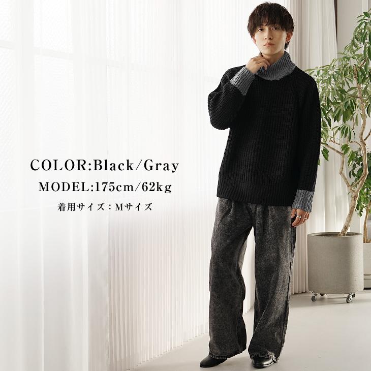 MinoriTY（マイノリティ） オーバーサイズ セーター メンズ 冬服