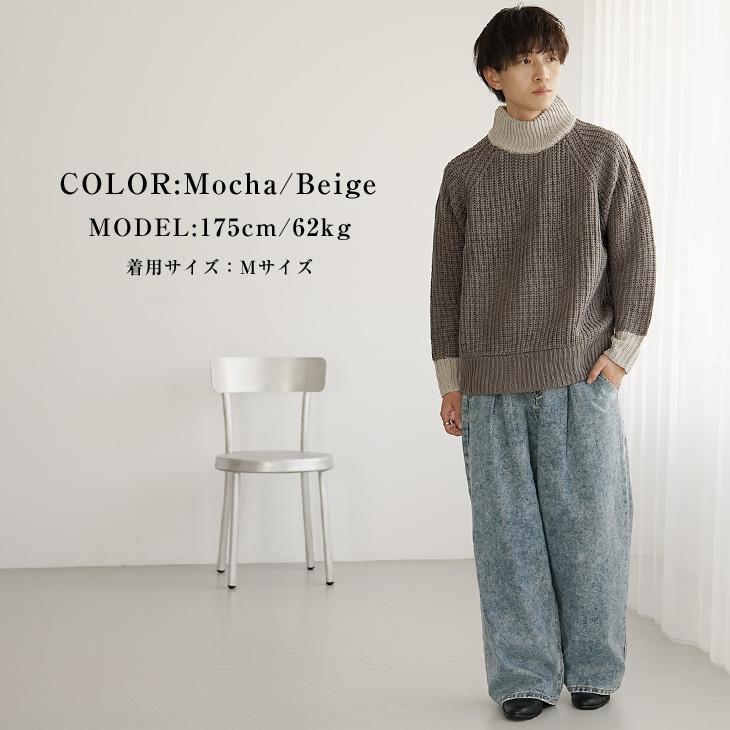 MinoriTY（マイノリティ） オーバーサイズ セーター メンズ 冬服