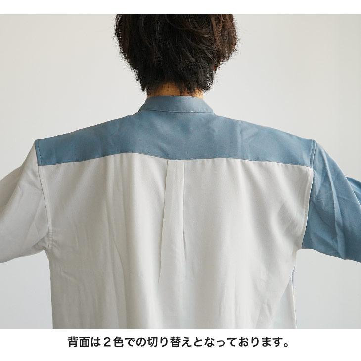 【新品未開封】ミセス　メンズオーバーサイズシャツ 楽天市場】オーバーサイズシャツ（カラーカーキグリーン