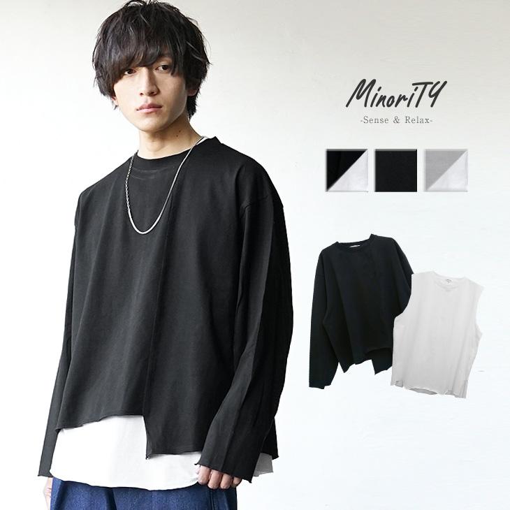 MinoriTY（マイノリティ） ロンt メンズ おしゃれ アンサンブル メンズ