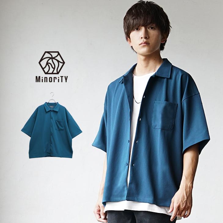 MinoriTY（マイノリティ） 半袖シャツ メンズ オーバーサイズ 半袖