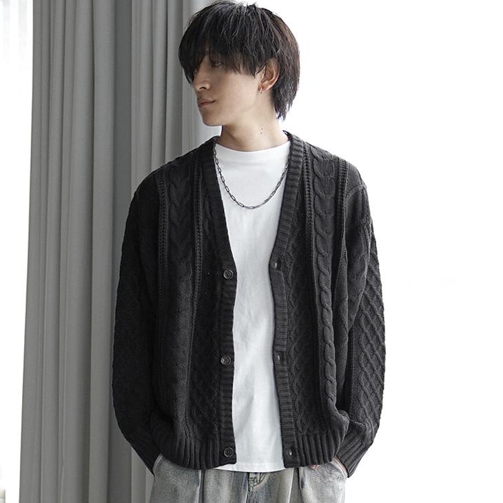 MinoriTY（マイノリティ） オーバーサイズ カーディガン メンズ ニット