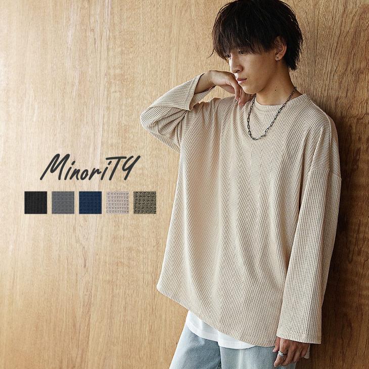 MinoriTY（マイノリティ） オーバーサイズ ロンt メンズ ビッグ