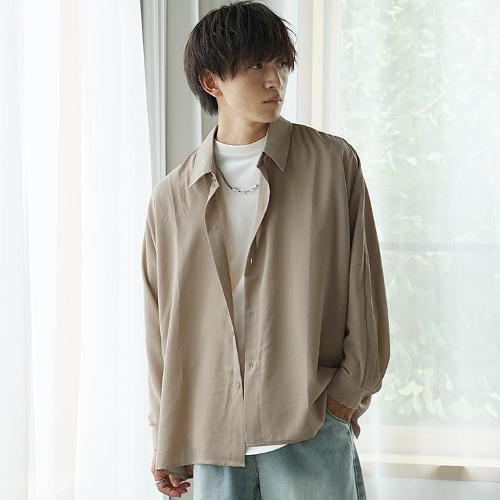 MinoriTY オーバーサイズ シャツ メンズ 長袖シャツ おしゃれ ビッグ 