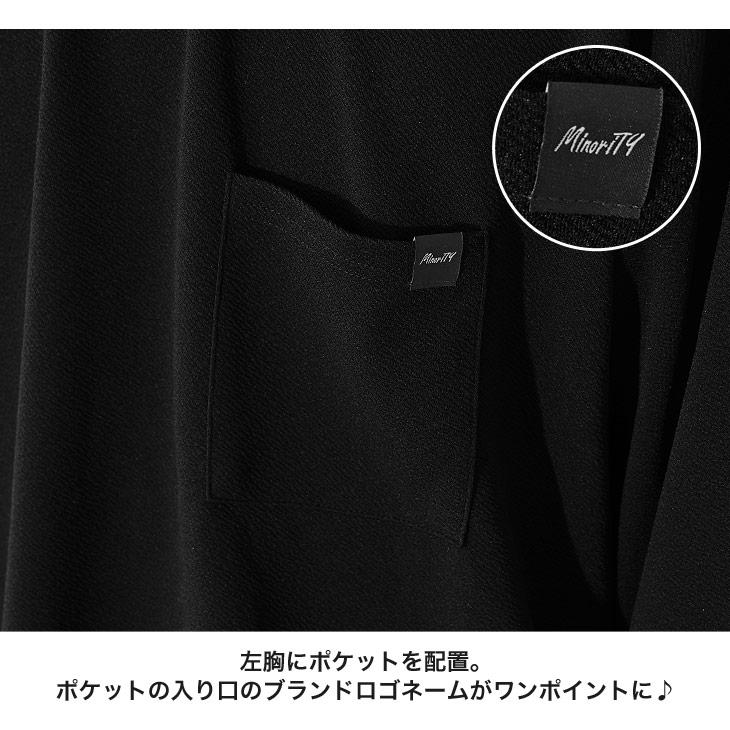 MinoriTY（マイノリティ） オーバーサイズ 長袖tシャツ メンズ ロンt