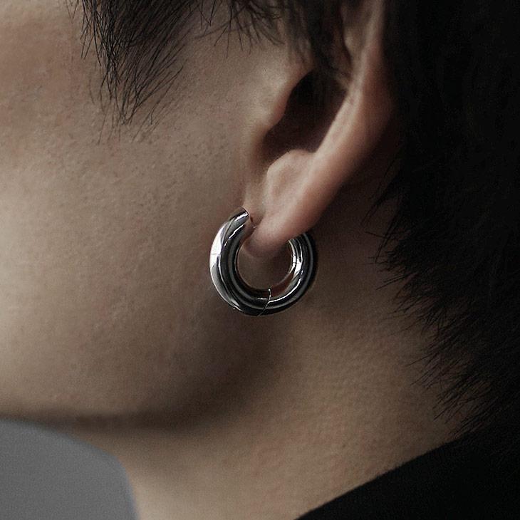 マルジェラ シルバー フープピアス 片耳用 楽天市場】【最大10,000円