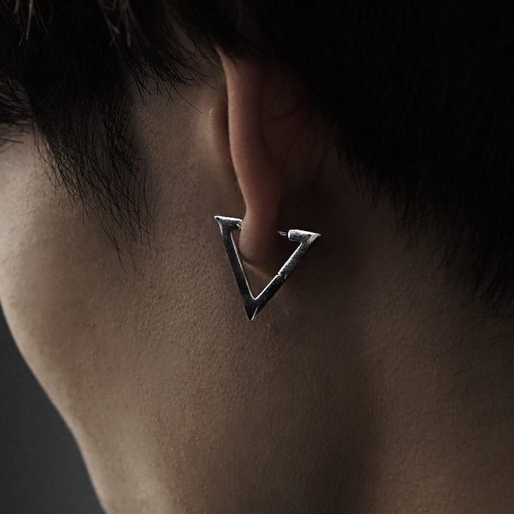 MinoriTY（マイノリティ） ピアス メンズ シルバー フープピアス 片耳