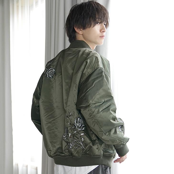 オーバーサイズ MA1 メンズ 中綿ブルゾン メンズ ビッグシルエット ミリタリージャケット メンズ ブルゾン メンズ 冬 キルティング マイノリティ MinoriTY（マイノリティ） オーバーサイズ MA1 メンズ 中綿ブルゾン