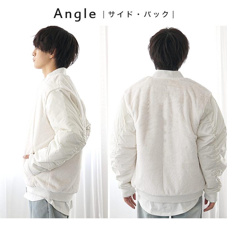 定価6.6万 H BEAUTY&YOUTH 24SSホワイトGジャン中綿ブルゾン 定価6.6万 H BEAUTY&YOUTH 24SSホワイトGジャン中綿ブルゾン