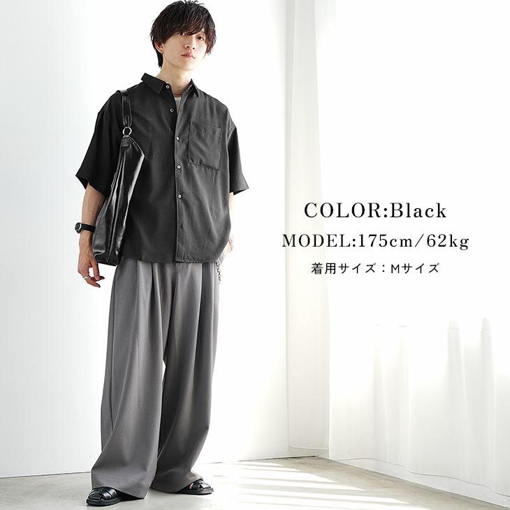 MinoriTY（マイノリティ） 冷感 シャツ メンズ 半袖 オーバーサイズ