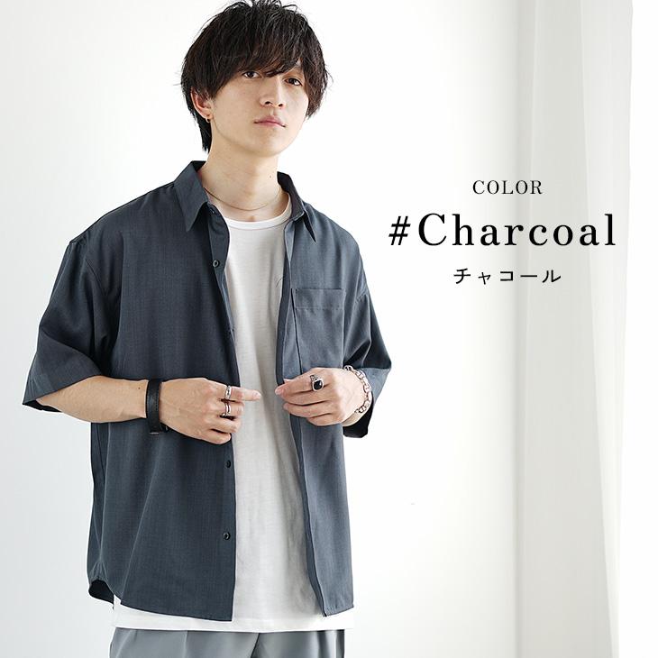 MinoriTY（マイノリティ） 冷感 シャツ メンズ 半袖 オーバーサイズ