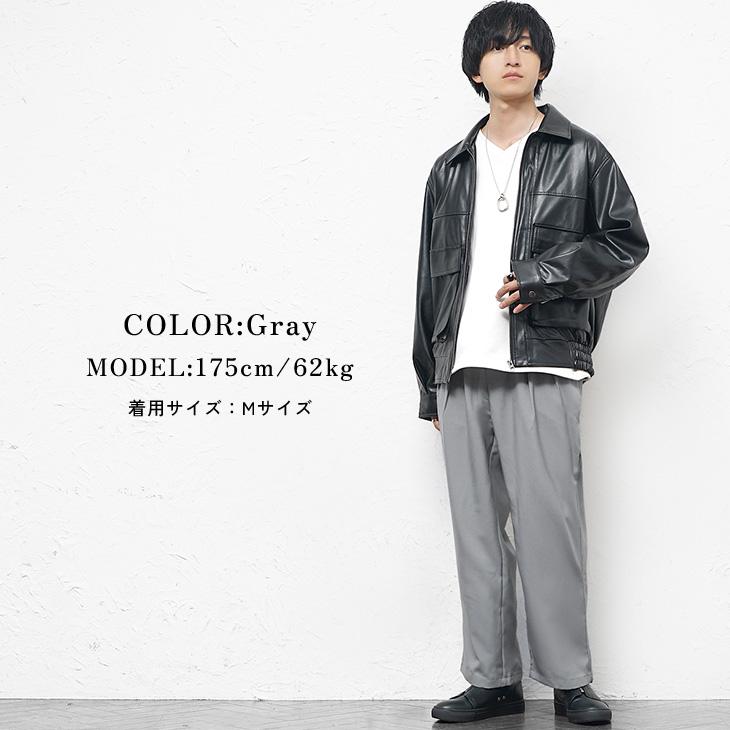 MinoriTY（マイノリティ） ワイドテーパードパンツ メンズ テーパード