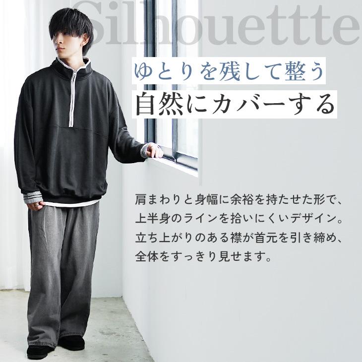 MinoriTY（マイノリティ） ハーフジップ トレーナー メンズ 長袖 プル