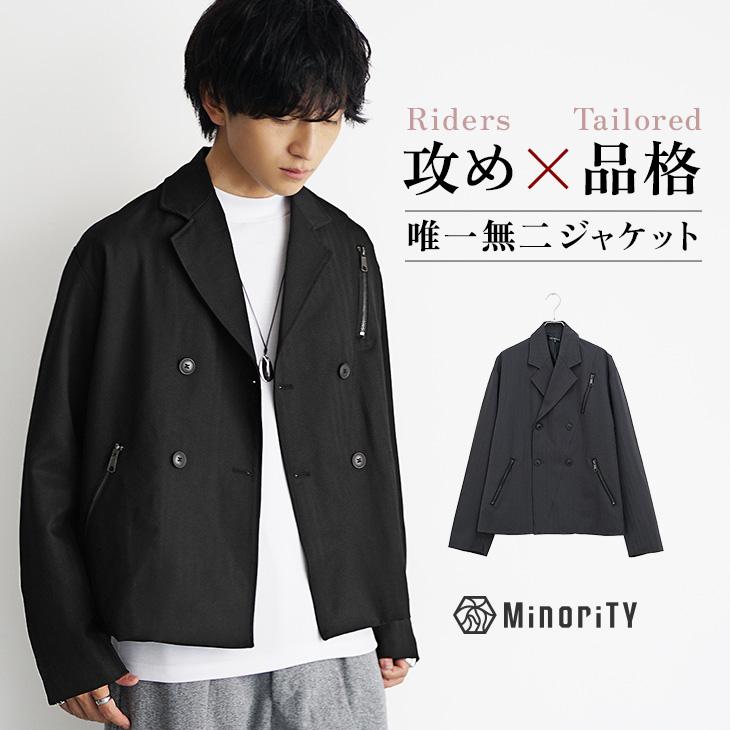MinoriTY（マイノリティ） ジャケット メンズ 大きいサイズ ライダース