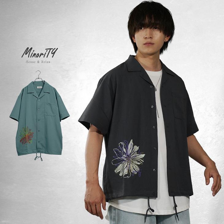 MinoriTY（マイノリティ） オーバーサイズ 半袖シャツ メンズ おしゃれ