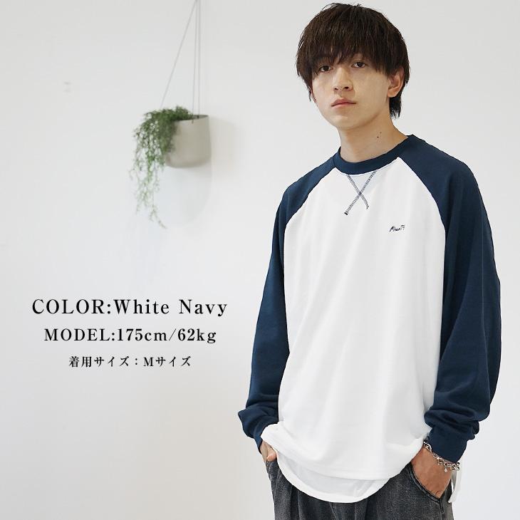 MinoriTY（マイノリティ） ラグランスリーブ Tシャツ メンズ 長袖T