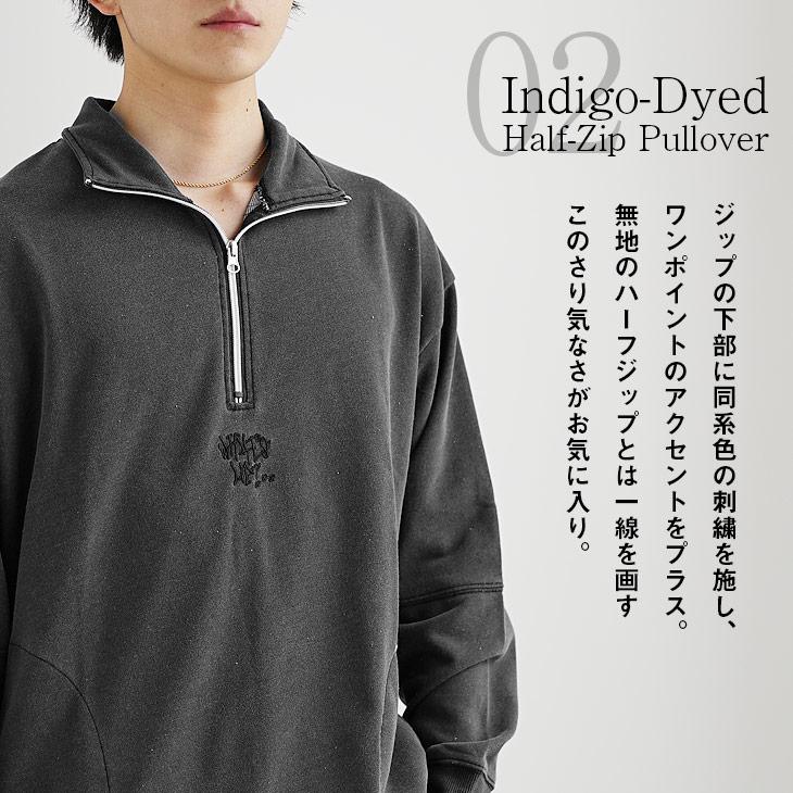 MinoriTY（マイノリティ） ハーフジップ メンズ トレーナー 裏毛