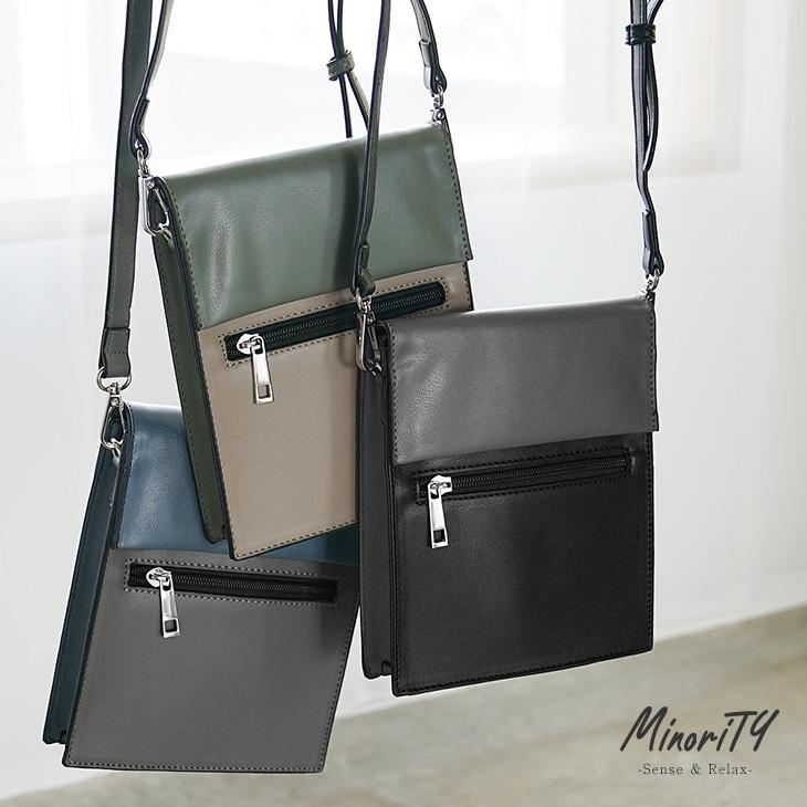 GanionMade ショルダーバッグ オリーブ ◇web更新Info◇19/09/29〜 新着商品 “Olive Green/ Fastener