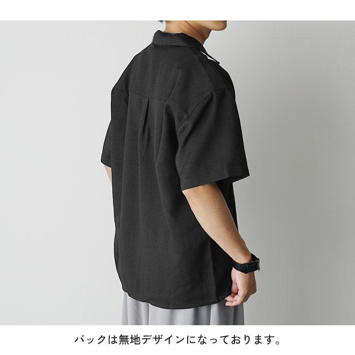 MinoriTY（マイノリティ） オーバーサイズ シャツ 半袖 メンズ 開襟