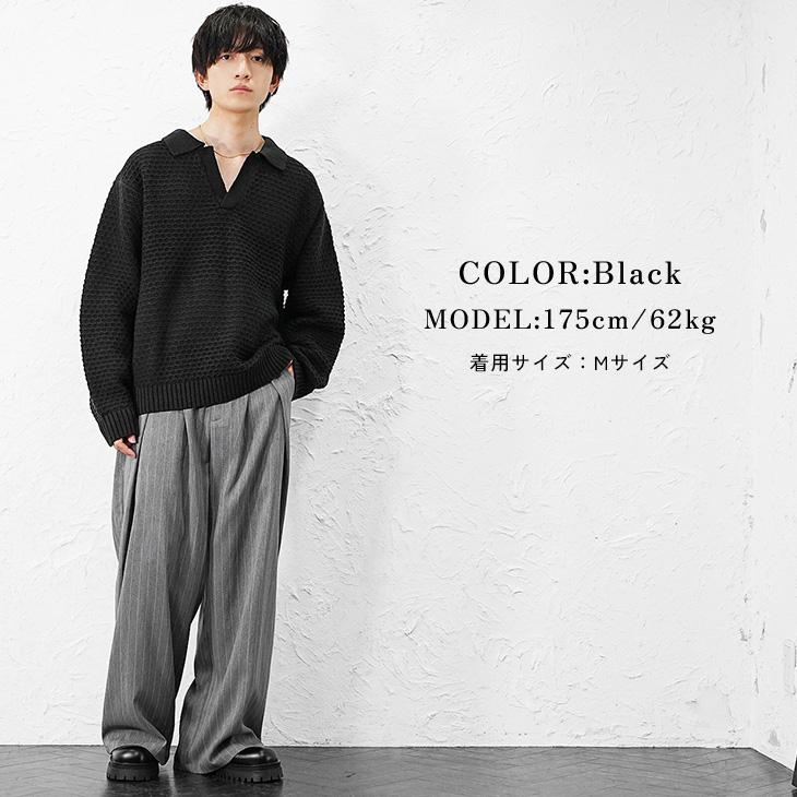 MinoriTY（マイノリティ） ニット セーター メンズ オーバーサイズ