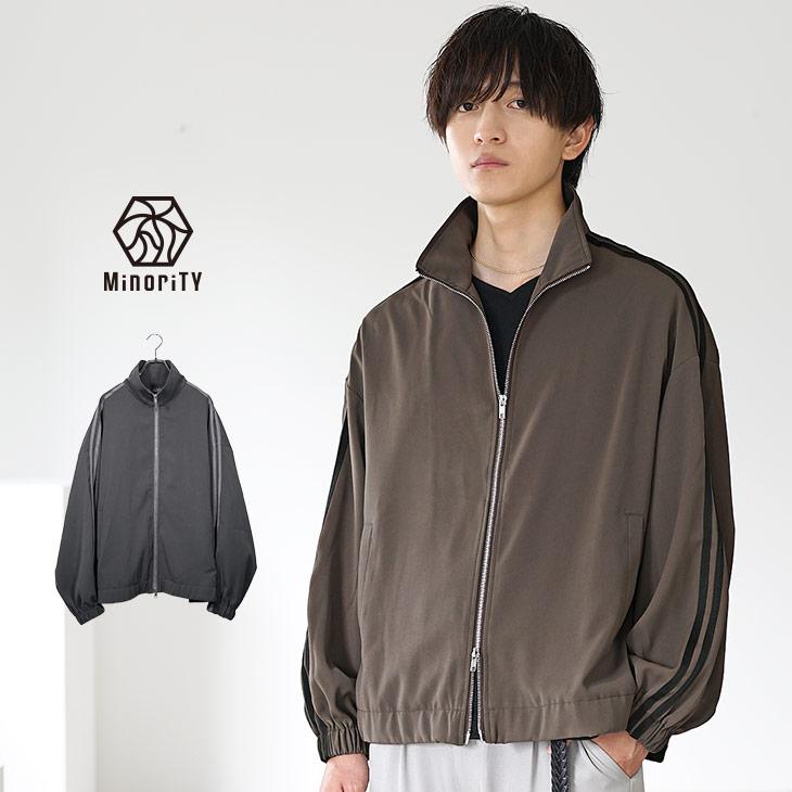 MinoriTY（マイノリティ） ジャケット メンズ トラックジャケット 黒